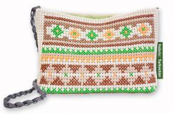 BAG011 Luca-S Набор для вышивания сумки 34х23см с кошельком 20х11см "Орнамент"