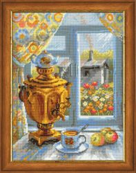 1145 Набор для вышивания Риолис "Самовар"