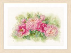 PN-0170933 Набор для вышивания LANARTE "Bouquet of peonies"
