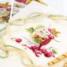 120-081 Набор для вышивания «Чудесная игла» "Вишневый десерт"