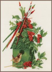 PN-0173607 Набор для вышивания LANARTE "My winter home"