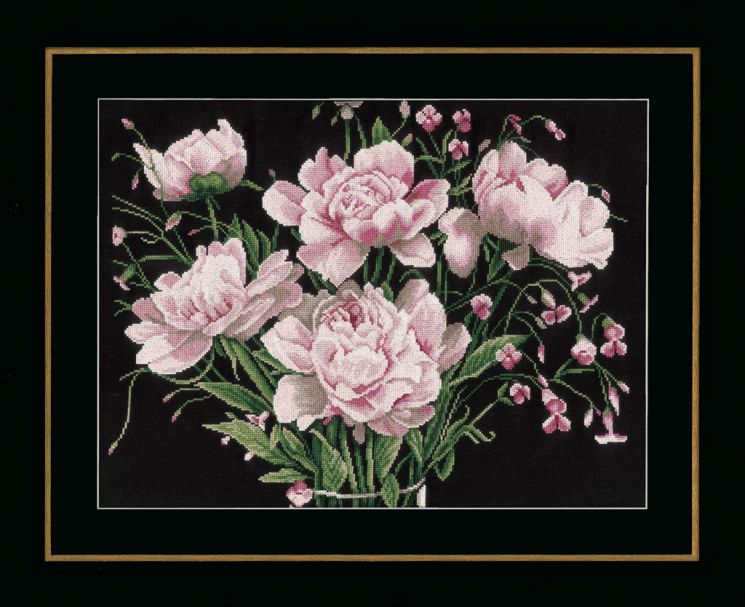 PN-0021224 Набор для вышивания LANARTE "PINK ROSES"