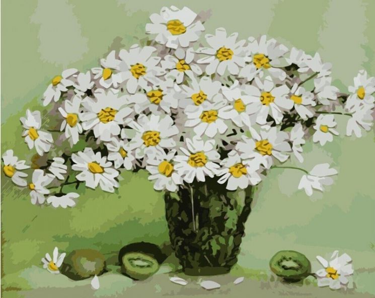 Картина по номерам Paintboy "Июньский букетик" GX8035