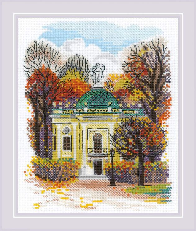 Набор для рукоделия Риолис "Усадьба Кусково. Эрмитаж" 1760