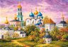 75-06 Набор для вышивания Чудесная игла "СЕРГИЕВ ПОСАД. ТРОИЦЕ-СЕРГИЕВА ЛАВРА"