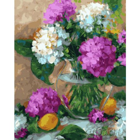Картина по номерам PAINTBOY "Яркие флоксы" GX26908