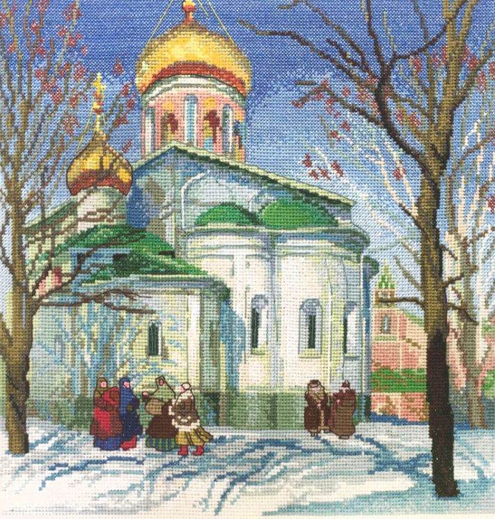 02.010.22 Набор для вышивания Марья Искусница "Февраль"